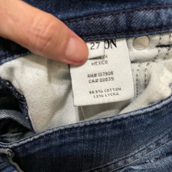 Hudson signature mid rise bootcut jeans size 27 - Picture 8 of 10